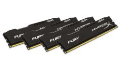 HyperX FURY HX424C15FBK4/16 16GB Arbeitsspeicher kit (4x4GB) 2400MHz DDR4 für 79,76 € (152,89 € Idealo) @Amazon