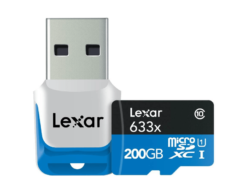 LEXAR High-Performance 200GB Speicherkarte für 56 € (105,68 € Idealo) @Media-Markt
