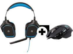 LOGITECH G430 Gaming-Headset + LOGITECH G502 Gaming-Maus für 68€ (102,80 € Idealo) @MediaMarkt