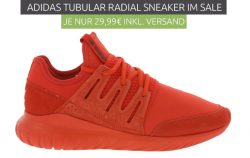 Outlet46: adidas Originals Tubular Radial Sneaker für nur 29,99 Euro statt 58,99 Euro bei Idealo