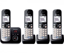 [B-Ware] Panasonic KX-TG6824GB Schnur­los­te­le­fon mit AB für 45,60€ inkl. Versand [idealo B-Ware 82,50€/Neu 74,98€] @Technik-Profis