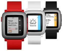 Pebble Time Smart Watch schwarz für 62,99 € (152,56 € Idealo) weiss für 64 € (98,70 € Idealo) rot für 72 € (161,20 € Idealo) @Amazon