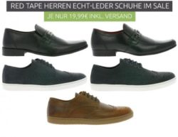 Red Tape Echt Leder Herren Schuh für je 19,99€ inkl. Versand [idealo 39,99€] @Outlet46
