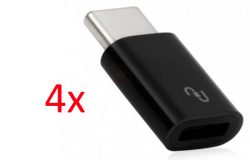 Zapals: 4 Stück Xiaomi USB-C auf microUSB Adapter für 2,66 Euro inkl. Versand dank Gutschein-Code