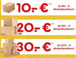 10€ 20€ 30€ Netto-online Gutscheine