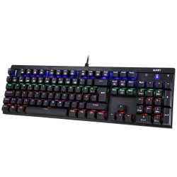 Amazon: AUKEY Mechanische Gaming-Tastatur mit LEDs für 29,90 Euro inkl. Versand dank Gutschein statt 49,99 Euro