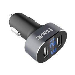 Amazon: HAVIT 3.1A 2-Port USB Auto Ladegerät mit LED- Spannungsanzeige mit Gutschein für nur 5,99 Euro statt 9,99 Euro