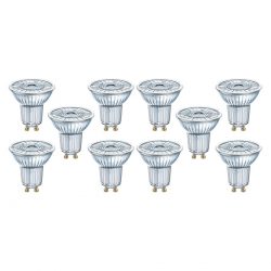 Amazon: Osram LED Superstar PAR16 LED-Reflektorlampen GU10 Dimmbar Warmweiß 10er-Pack für nur 25,28 Euro statt 44,41 Euro bei Idealo