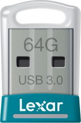 Amazon und Mediamarkt: Lexar 64GB Jump Drive S45 USB 3.0 für nur 16 Euro statt 24,49 Euro bei Idealo