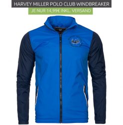 Harvey Miller Polo Club Herren Freizeitjacke Windbreaker für 14,99€ inkl. Versand [idealo 32,99€] @Outlet46