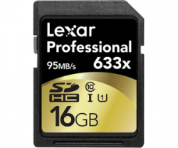 Lexar Professional SDHC-Speicherkarte für 6,99€ inkl. Versand  [idealo 11,28€] @MediaMarkt