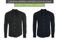 Outlet46: CARISMA Basic Herren Freizeit-Hemden in 2 Farben für nur je 17,99 Euro statt 34,99 Euro bei Idealo