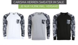 Outlet46: CARISMA Rose Herren Sweat­shirts für nur je 14,99 Euro statt 29,99 Euro bei Idealo