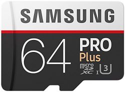 Samsung PRO Plus Micro SDXC 64GB bis zu 100MB/s Class 10 U3 Speicherkarte für 37,46 € (51,41 € Idealo) @Amazon