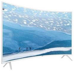 Samsung UE43KU6519 43 4K Curved LED-TV in weiß für 467,42€ mit Plus-Gutschein [idealo: 655€] @eBay