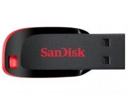 Sandisk Cruzer Blade 128GB mit USB 2.0 für 22€ (event. +VSK) [Idealo 32,99 €] @Amazon und Conrad