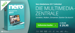 Sharewareonsale – Nero MediaHome 2017 für den PC kostenlos statt 19,95€