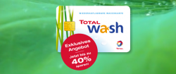 100€ Autowasch Guthabenkarte für 64,90€ inkl. Versand dank Gutscheincode @Total wash