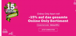 15% Rabatt kein MBW auf alle Online Only Produkte + evtl. 20€ Rabatt Gutschein @Mömax.de & at