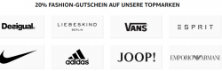 20% Rabatt mit Fashion-Gutschein auf über 30.000 Artikel der neuen Kollektion (adidas, Nike, Vans ect.) @Amazon