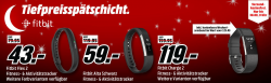 Activity- und Fitness-Tracker in der Tiefpreisspätschicht @Media-Markt z.B. FITBIT ALTA Fitness Armband für 59 € (94,38 € Idealo)