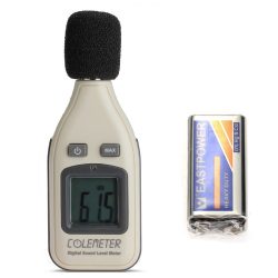 Amazon: COLEMETER Schallpegelmesser Lärm-Messgerät 30 bis 130 dezibel mit Gutschein für nur 10,19 Euro statt 16,99 Euro