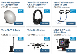 Bis zu 73% Rabatt im Veho Technik Flash-Sale (BT-Lautsprecher, Drohnen usw.) @iBOOD z.B. Veho M8 Bluetooth-Lautsprecher für 65,90 € (110,55 € Idealo)