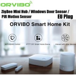 Gearbest: ORVIBO Smart Home Security System mit Basis, zwei Fenstersensoren und Bewegungsmelder für 25,26 Euro mit Gutschein-Code [Panda 75,86€]