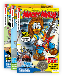Gratis-Ausgabe: 1 Ausgabe Micky Maus GRATIS (endet automatisch, kein Abo)