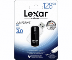 Lexar 128GB JumpDrive S37 USB 3.0 Stick 150MB/s für 27,25€ inkl. Versand [idealo 32,62€] @Mymemory.co.uk