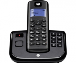 Media Markt: MOTOROLA T 211 Schnurloses Telefon mit AB für 10 Euro inkl. Versand [ Idealo 23,32 Euro ]