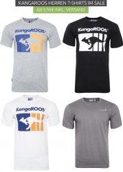 Outlet46: KangaROOS T-Shirts für nur 7,99 Euro bzw. 12,99 Euro (+ 4,99€ VSK) statt 24,99 Euro bei Idealo