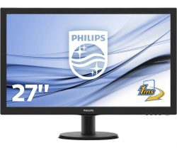 Philips 273 V 5 LHSB 27 Zoll LED-Monitor für 129 € (159,17 € Idealo) @Euronics