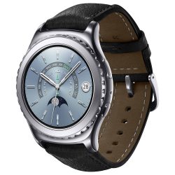 Samsung Smartwatch Gear S2 Classic platin/schwarz für 203,99 € (299,90 € Idealo) @T-Online Shop