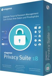Si­cher­heit-Soft­ware Steganos Privacy Suite 18 kostenlos (18,29€ PVG)