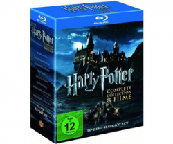 Harry Potter Blu-ray-Komplettbox ( 1-7 ) für 17,16€ inkl. Versand [idealo 50€] @Amazon.it