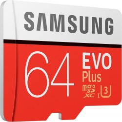 dodax.de: Samsung EVO Plus 64GB für 14,66 Euro inkl. Versand  [ Idealo 19,37 Euro ]