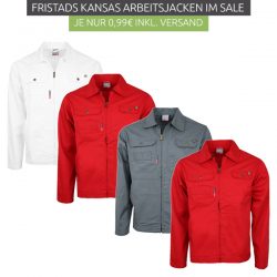 Outlet46: FRISTADS KANSAS Arbeits-Jacken für nur je 0,99 Euro statt 34,99 Euro bei Idealo
