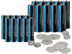 Pearl – 32-teiliges Batterie-Set mit Alkaline- und Lithium-Zellen kostenlos bzw. nur 4,90€ Versandkosten bezahlen