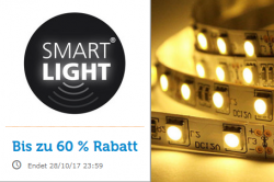 Smartlight Beleuchtungs Flash-Sale@iBOOD z.B. 2 Stück LED-Schrankleuchte mit Bewegungssensor für 25,90 € (39,70 € Idealo)