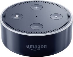 Amazon Echo Dot in schwarz oder weiß für 34,44 € (42,97 € Idealo) @Conrad