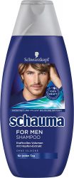 Amazon – Schauma For Men Shampoo 4er Pack (4 x 400 ml) für 3,26€ (7,96€ PVG)