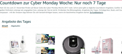 Countdown zur Cyber Monday Woche – z.B. SanDisk Ultra 32GB USB-Flash-Laufwerk USB 3.0 für 8,20€ [idealo 10,20€]