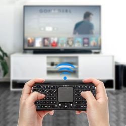 Jelly Comb Wireless Mini Tastatur (QWERTZ) mit Touchpad für z.B. Android TV Boxen mit Gutscheincode für 9,99 € statt 16,99 € @Amazon