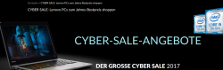 Lenovo Cyber Sale Angebote – z.B. Lenovo 510-15IKB 15.6 Full-HD IPS, Core i5-7200U für 489 Euro [ Idealo 730,32 Euro ]