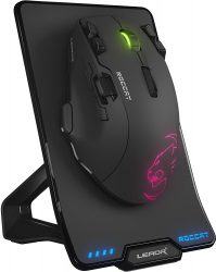ROCCAT Leadr Wireless Multi-Button RGB Gaming Maus (Ladestation, kabellos) für 109,99€ [idealo 136,06€} @Amazon