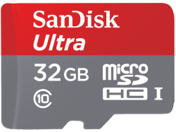 SANDISK Ultra Micro-SDHC Speicherkarte 32GB für 12 € (18,97 € Idealo) @Media-Markt