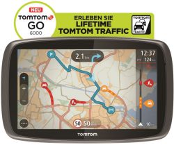 [Refurbished] TomTom GO 6000 M Europa Lifetime HD-Traffic + Free 3D Maps für 161,42€ – Vergleichspreis idealo 237 €