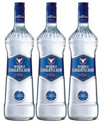 Amazon: 3 Flaschen Wodka Gorbatschow (3 x 0.7 l) für nur 14,99 Euro statt 27,46 Euro bei Idealo