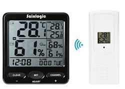 Amazon: Sainlogic digitale Funk-Wetterstation Innen/Außensensoren für 18,19 Euro statt 27,99 Euro dank Gutschein-Code